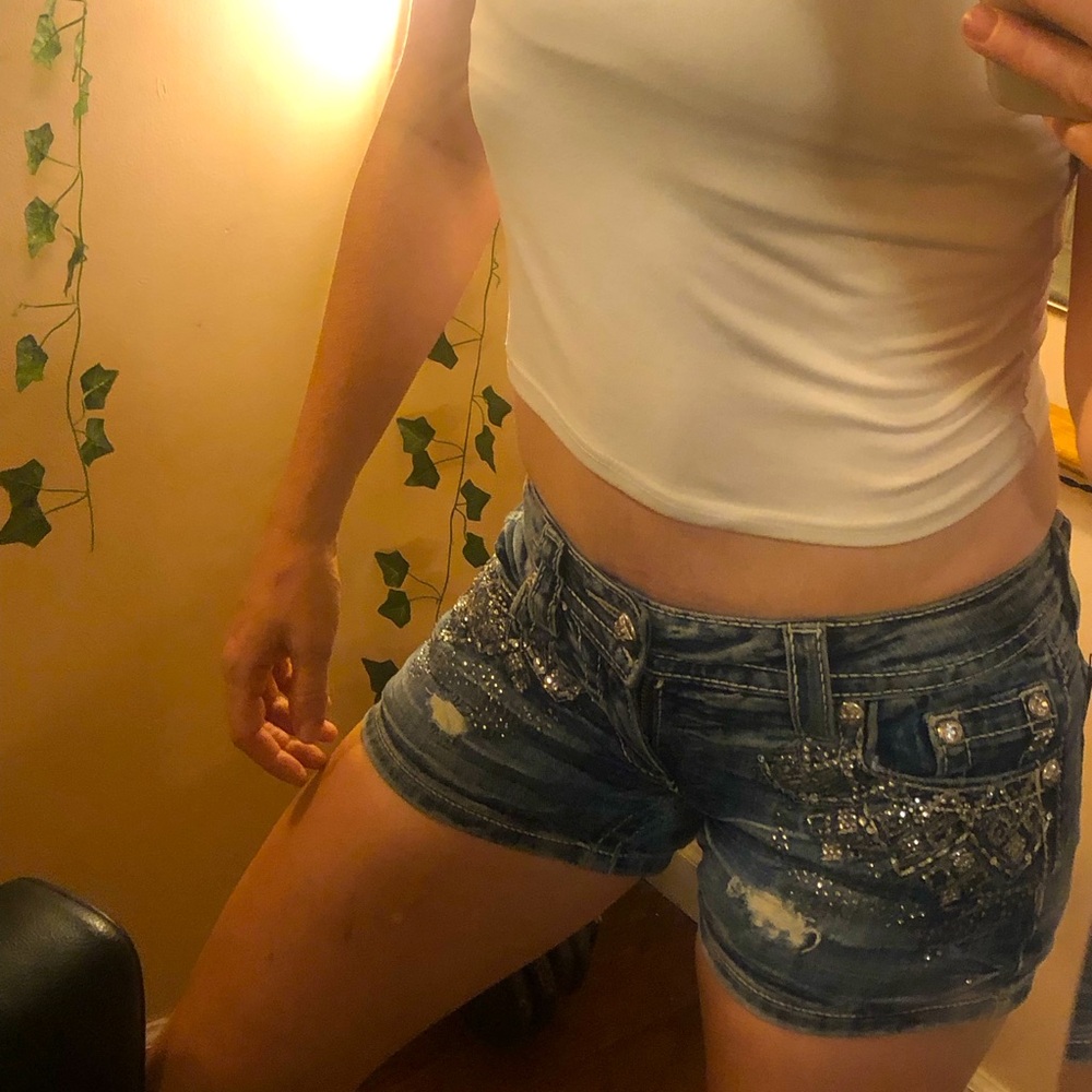 Miss Me Denim Shorts
